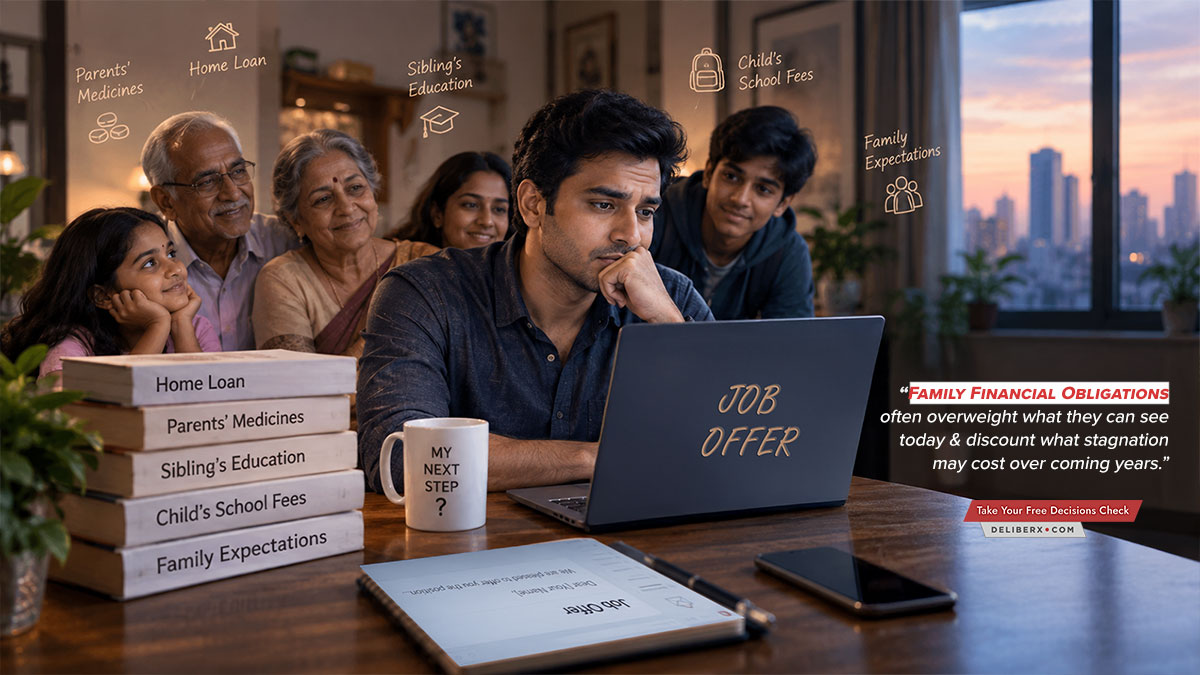 The Joint Family Economist: How Family Financial Obligations Shape Career Decisions
